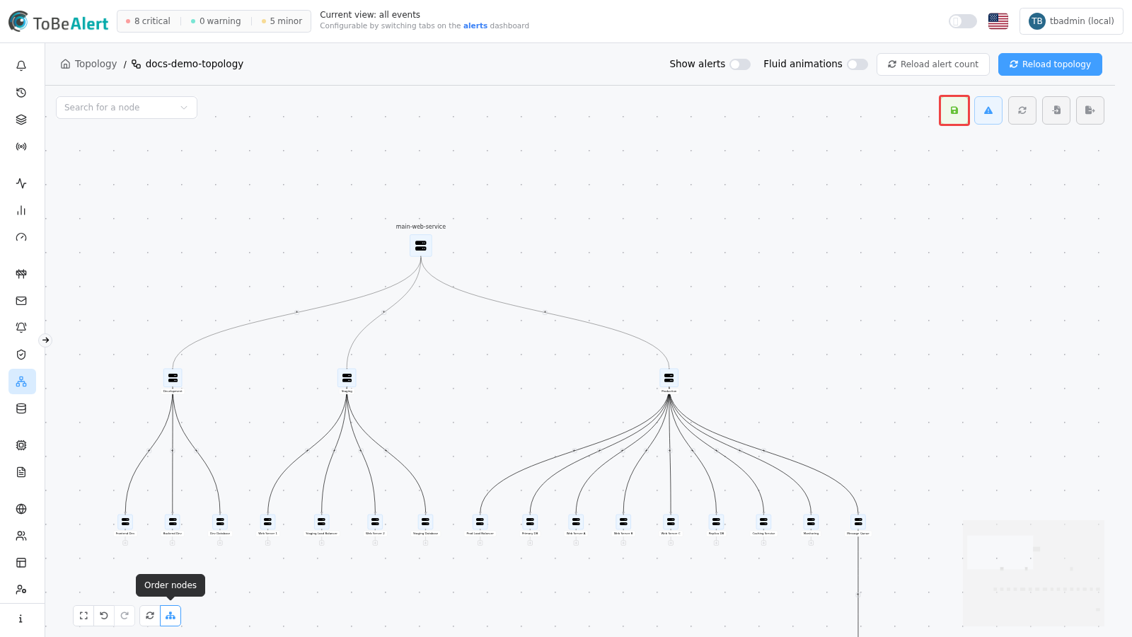 Alert-driven — all suggestions accepted, ready to save