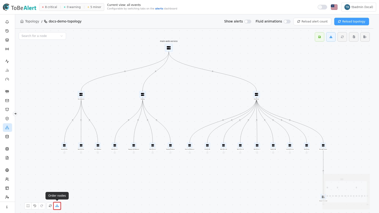 Auto-layout with Order nodes
