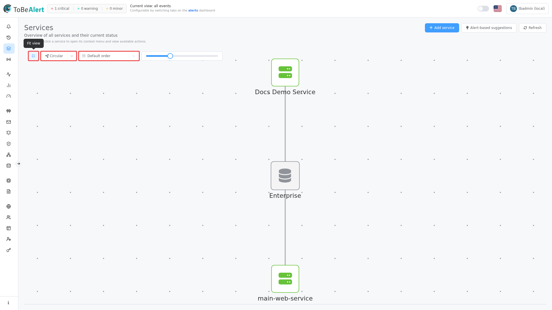 Services — service map